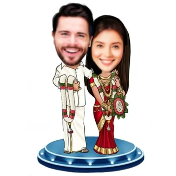 Multicolor_Premium_Personalized_Caricature_Wooden_Cutout_For_Couple