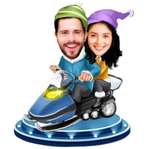 Multicolor_Premium_Personalized_Caricature_Wooden_Cutout