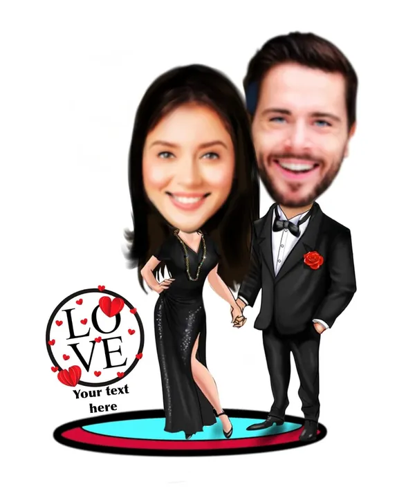 Multicolor_Premium_Couple_Caricature_Portrait