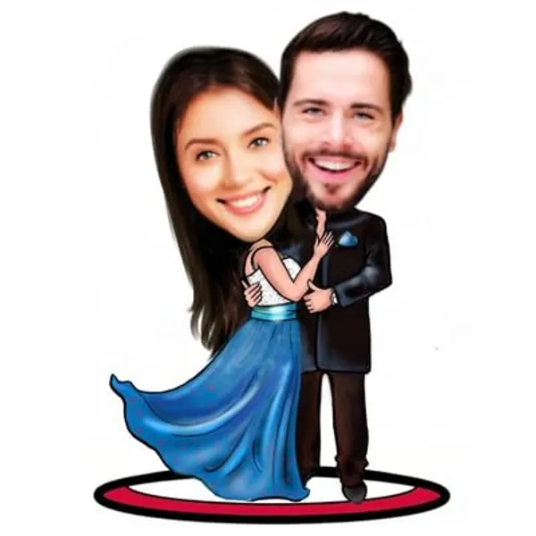 Multicolor_Premium_Personalized_Wooden_Caricature_Cutout