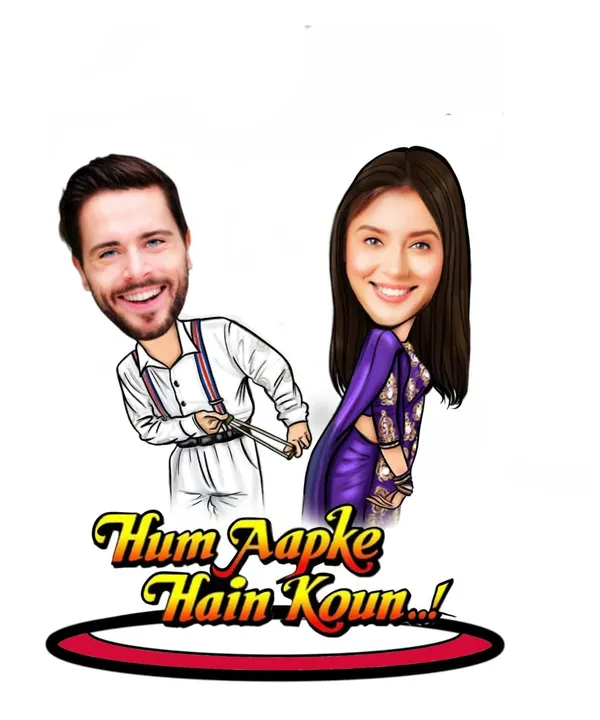 Multicolor_Premium_Couple_Caricature_Portrait