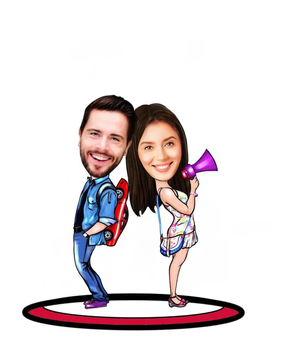Multicolor_Premium_Custom_Couple_Caricature_Portrait