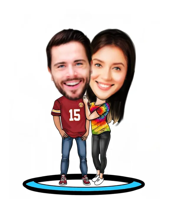 Multicolor_Premium_Couple_Caricature_Portrait
