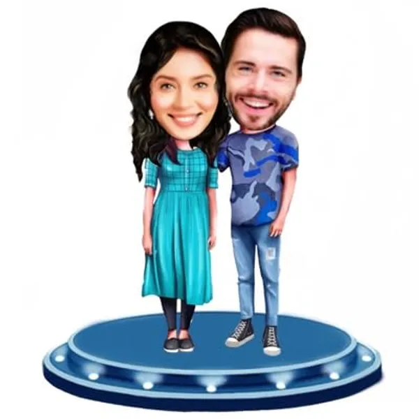 Multicolor_Premium_Personalized_Caricature_Wooden_Cutout