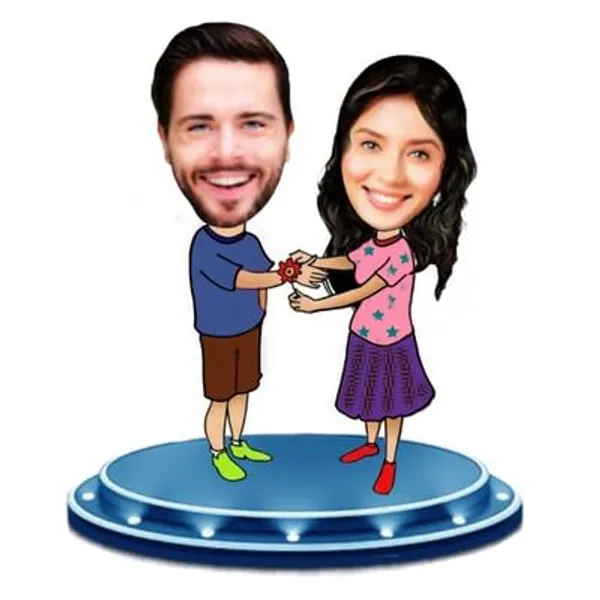 Multicolor_Premium_Personalized_Wooden_Caricature_Cutout