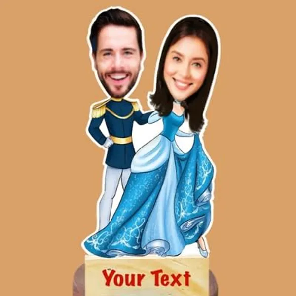 Multicolor_Premium_Personalized_Caricature_Wooden_Cutout_With_Base