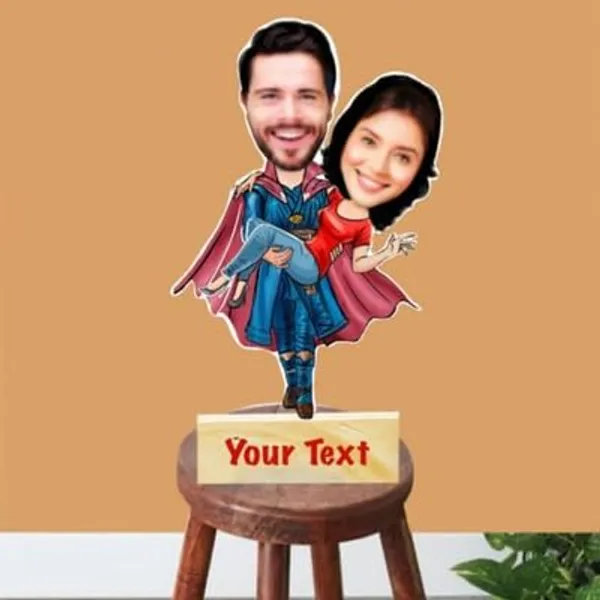 Multicolor_Premium_Personalized_Couple_Cartoon_Portrait_Wood_Figurine