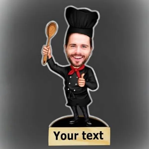 Multicolor_Premium_Personalized_Caricature_With_Wooden_Base