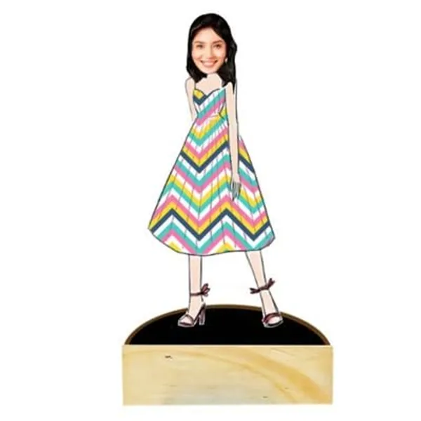 Multicolor_Premium_Personalized_Caricature_With_Wooden_Base