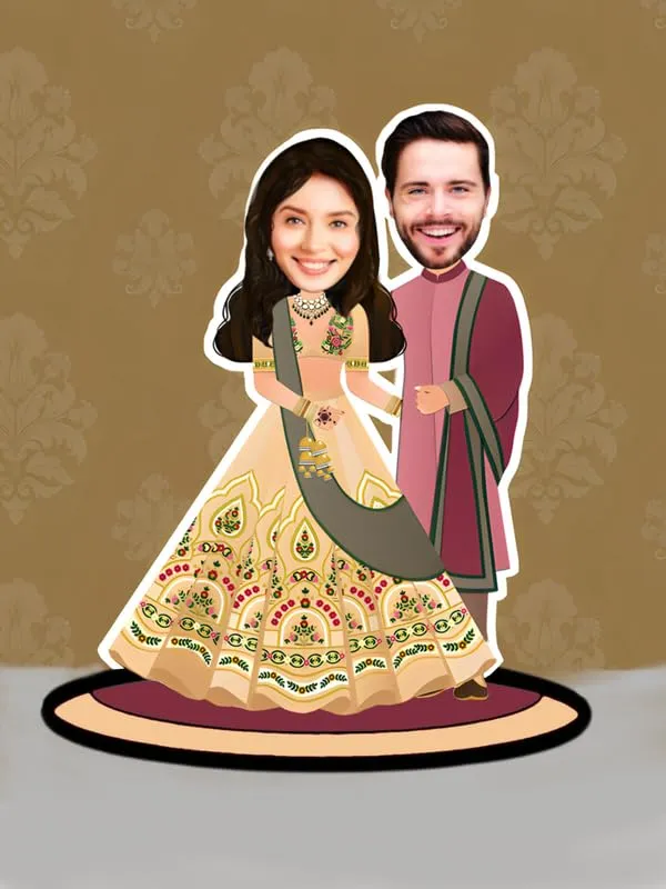 Multicolor_Premium_Personalized_Caricature
