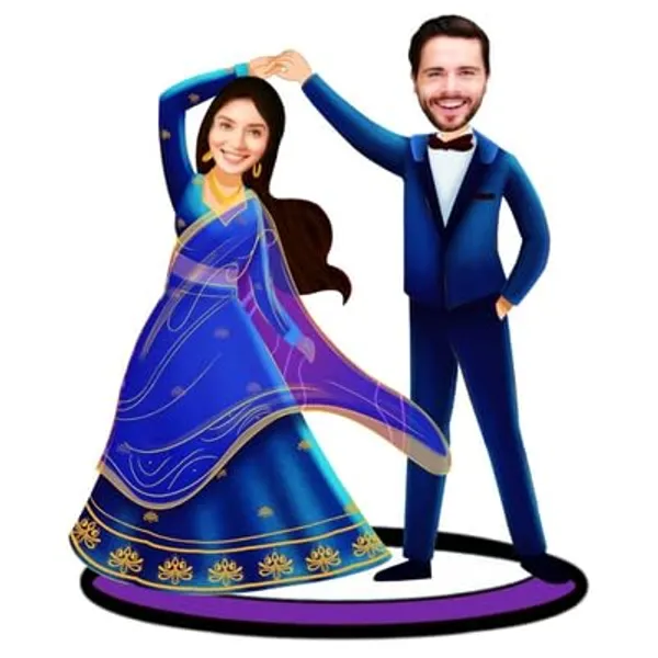 Multicolor_Premium_Personalized_Caricature_Photo_Frame