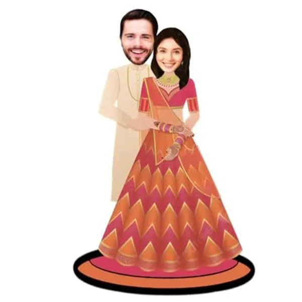 Multicolor_Premium_Personalized_Caricature_Photo_Frame_With_Stand