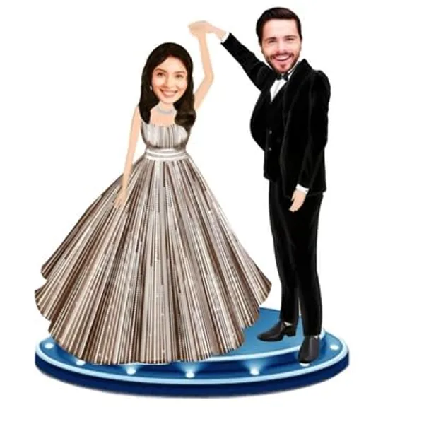 Multicolor_Premium_Personalized_Caricature_Photo_Frame_With_Stand