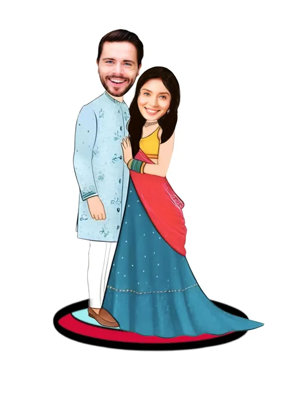 Multicolor_Premium_Family_Personalized_Caricature