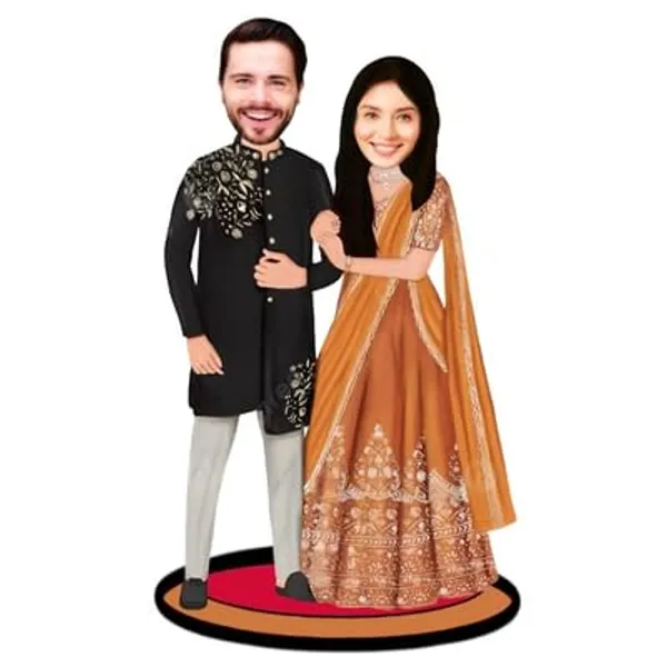 Multicolor_Premium_Personalized_Caricature_With_Stand