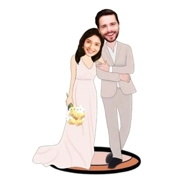 Multicolor_Premium_Personalized_Caricature_With_Stand