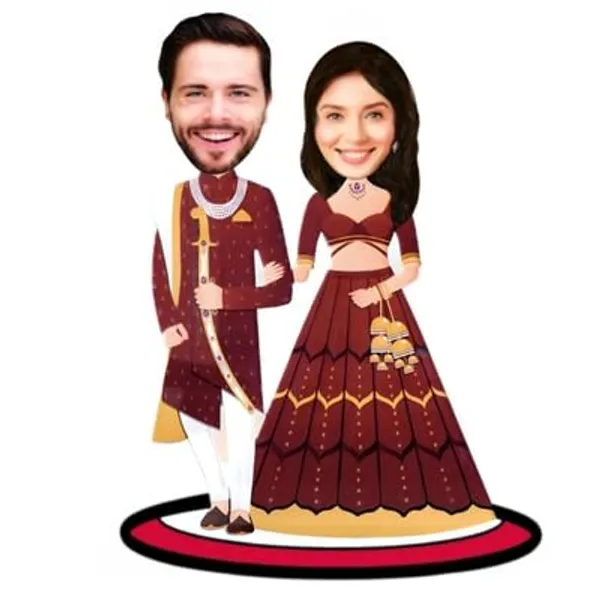 Multicolor_Premium_Personalized_Caricature_With_Stand