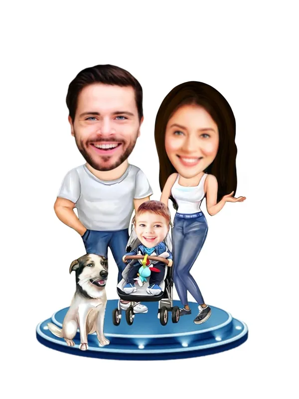 Multicolor_Premium_Custom_Couple_Caricature_Print