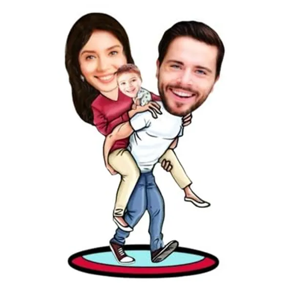 Multicolor_Premium_Personalized_Caricature_Photo_Frame