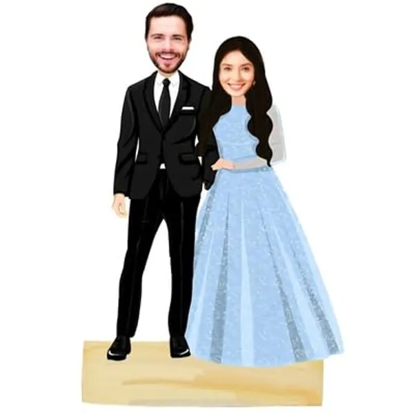 Multicolor_Premium_Caricature_Wooden_Cutout_With_Base