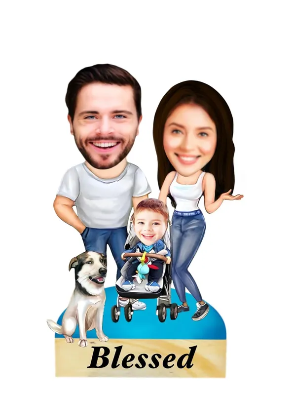Multicolor_Premium_Personalized_Caricature