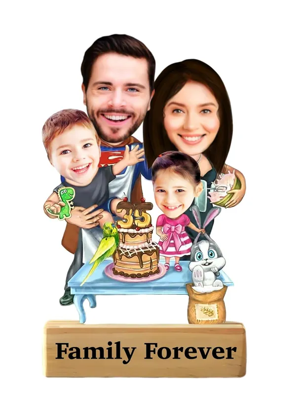 Multicolor_Premium_Personalized_Caricature