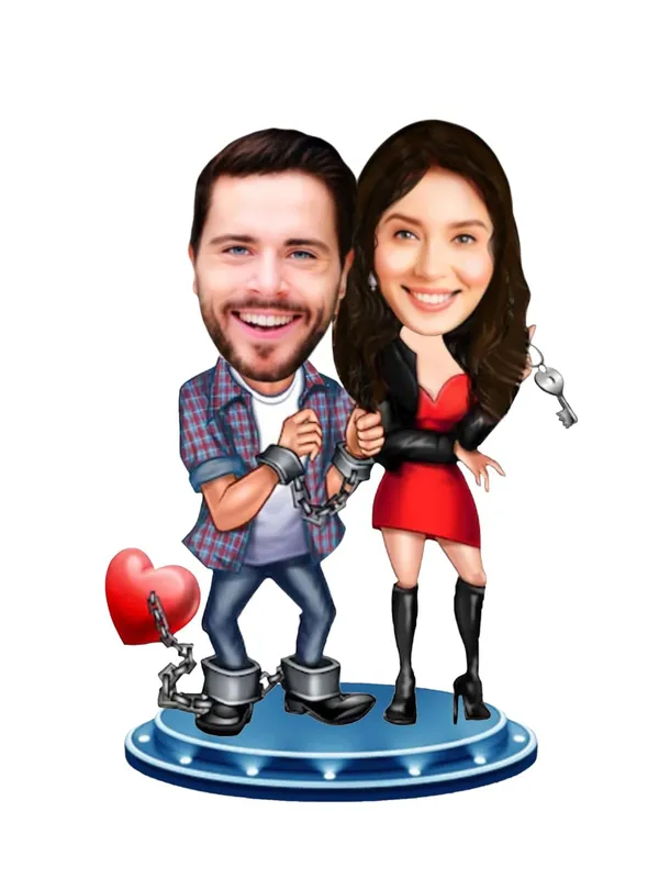 Multicolor_Premium_Family_Personalized_Caricature