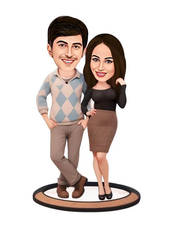 Multicolor_Premium_Couple_Caricature_Portrait