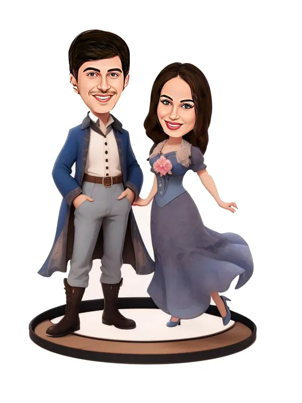 Multicolor_Premium_Couple_Caricature_Portrait
