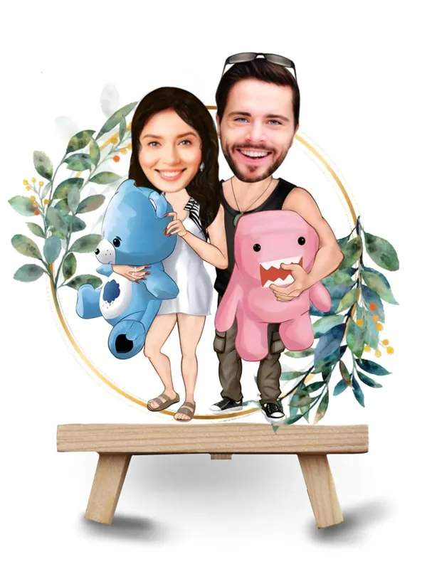 Multicolor_Premium_Couple_Caricature_Portrait