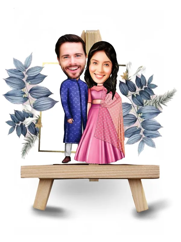 Multicolor_Premium_Couple_Caricature_Portrait