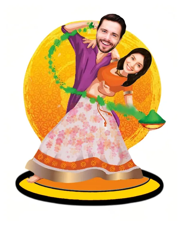 Multicolor_Premium_Couple_Caricature_Portrait