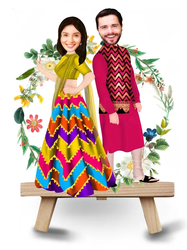Multicolor_Premium_Couple_Caricature_Portrait