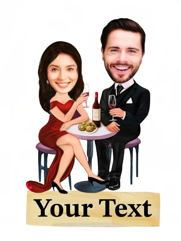 Multicolor_Premium_Design_Couple_Caricature
