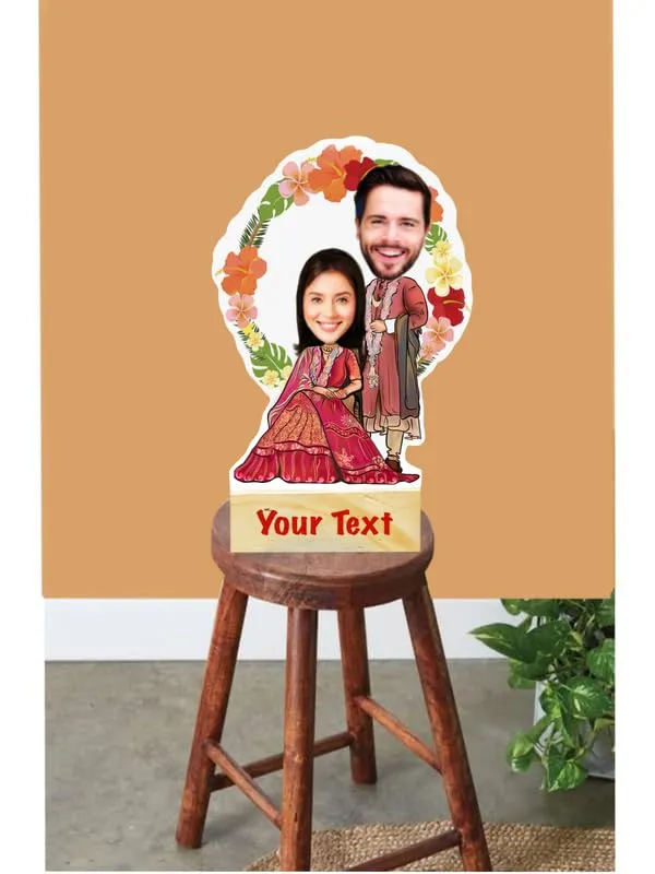 Multicolor_Premium_Couple_Caricature_Print