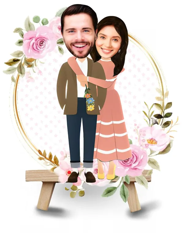 Multicolor_Premium_Couple_Caricature_Portrait