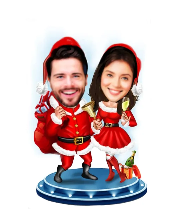 Multicolor_Premium_Couple_Caricature_Portrait