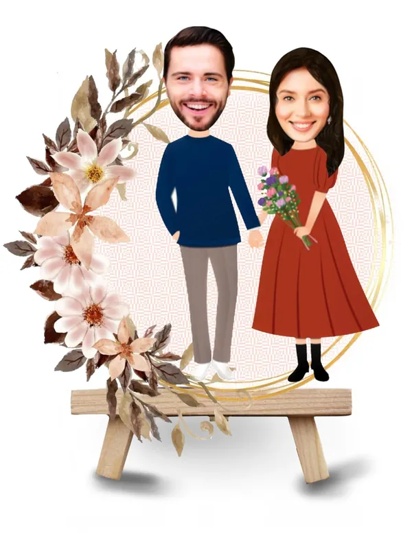 Multicolor_Premium_Couple_Caricature_Portrait
