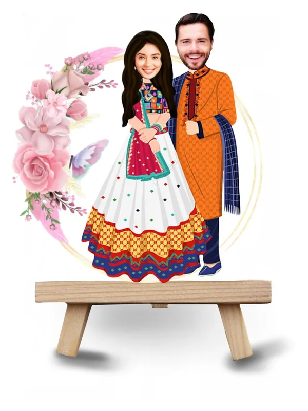 Multicolor_Premium_Design_Couple_Caricature