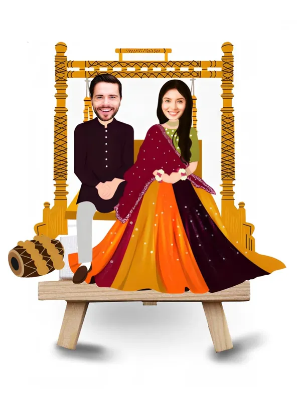 Multicolor_Premium_Couple_Caricature_Portrait