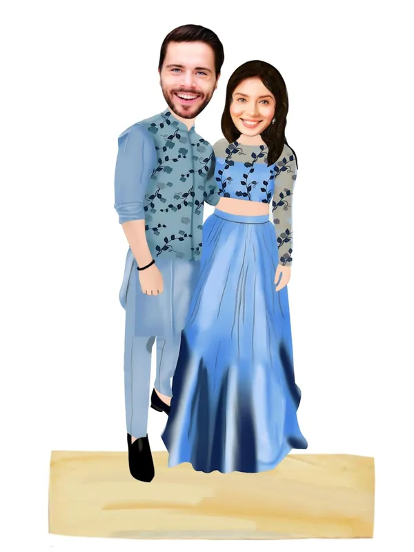 Multicolor_Premium_Couple_Caricature_Portrait