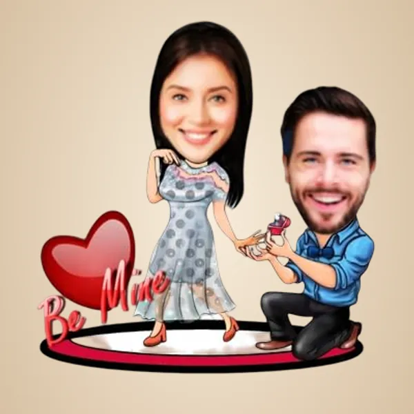 Multicolor_Premium_Personalized_Caricature_Wooden_Cutout_For_Couple