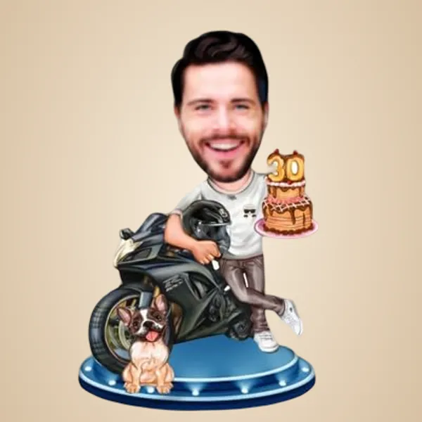 Multicolor_Premium_Personalized_Caricature_Wooden_Cutout
