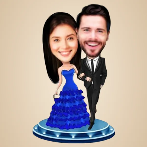 Multicolor_Premium_Personalized_Caricature_Wooden_Cutout