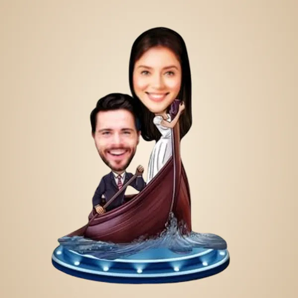 Multicolor_Premium_Personalized_Caricature_Wooden_Cutout