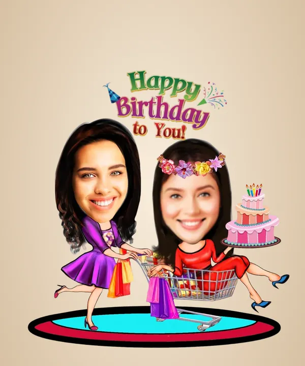 Multicolor_Premium_Personalized_Caricature