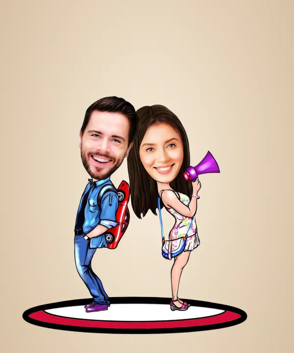 Multicolor_Premium_Custom_Couple_Caricature_Portrait