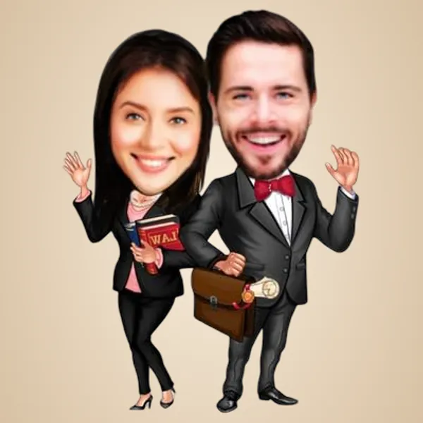 Multicolor_Premium_Personalized_Wooden_Caricature_Cutout