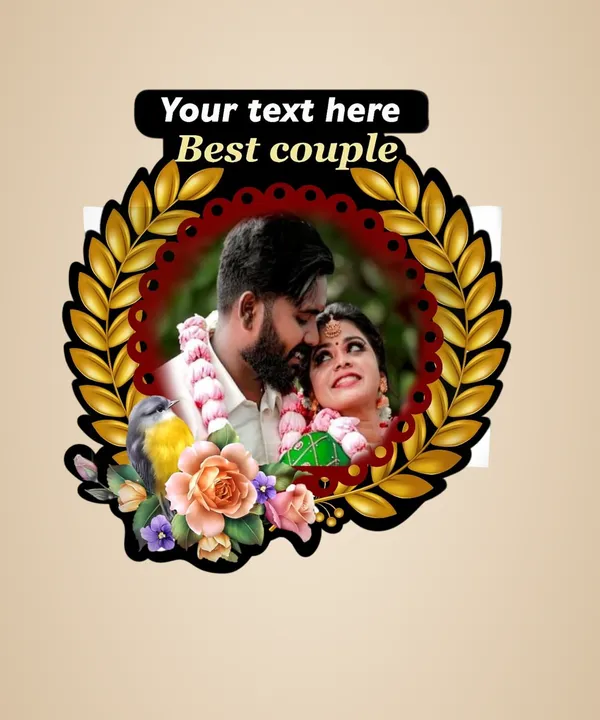 Multicolor_Premium_Personalized_Caricature_Frame
