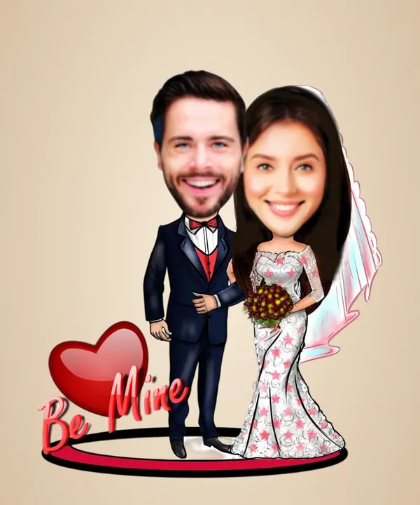 Multicolor_Premium_Couple_Caricature_Portrait